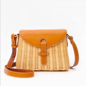 J McLaughlin Winnie Wicker Bag